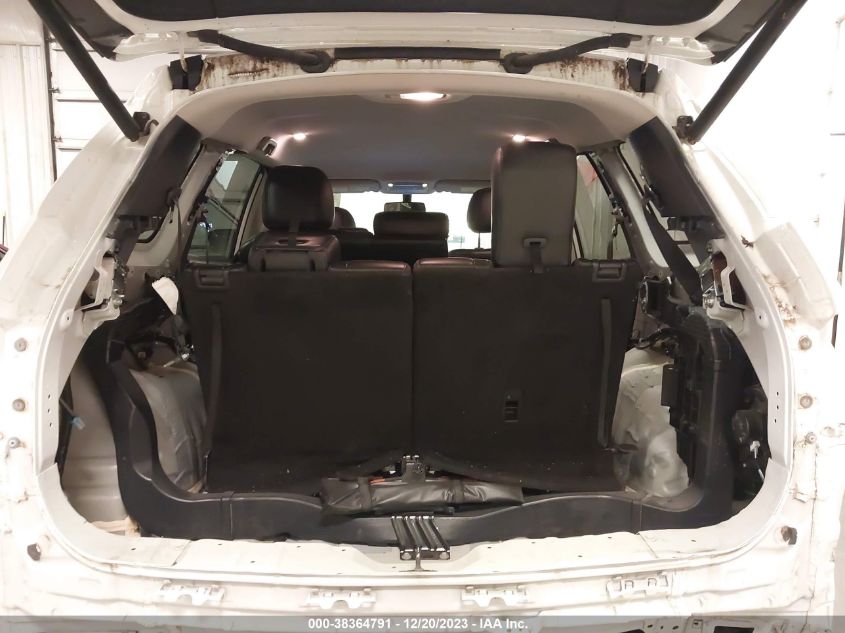 2020 NISSAN PATHFINDER SL 2WD - 5N1DR2CN9LC599022