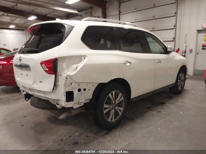 2020 NISSAN PATHFINDER SL 2WD - 5N1DR2CN9LC599022