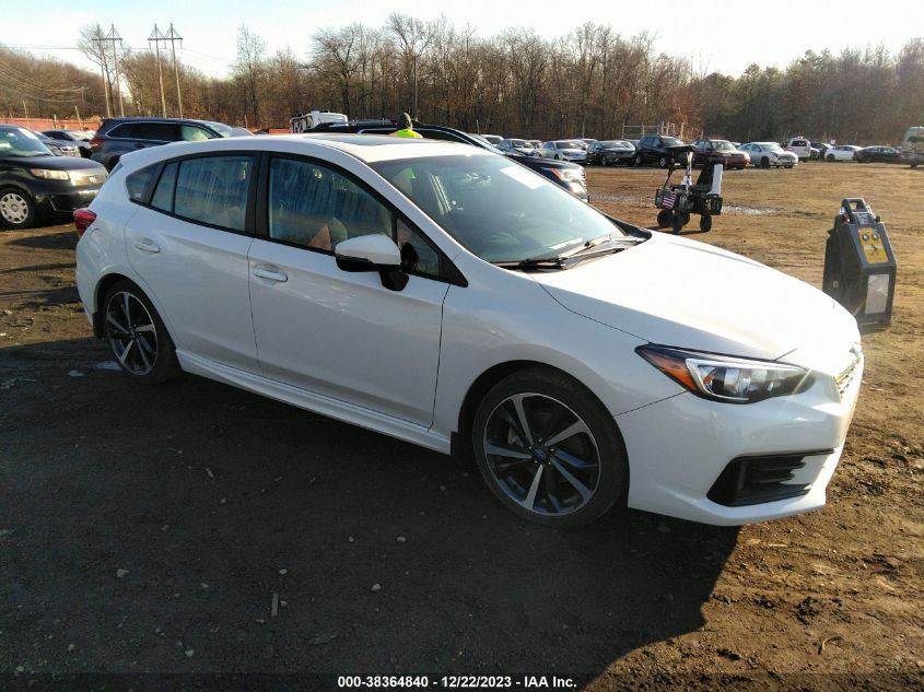 2020 SUBARU IMPREZA SPORT 5-DOOR - 4S3GTAM67L3725804