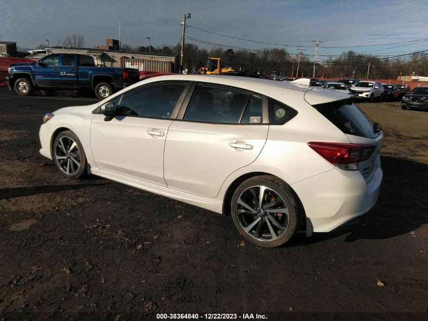 2020 SUBARU IMPREZA SPORT 5-DOOR - 4S3GTAM67L3725804