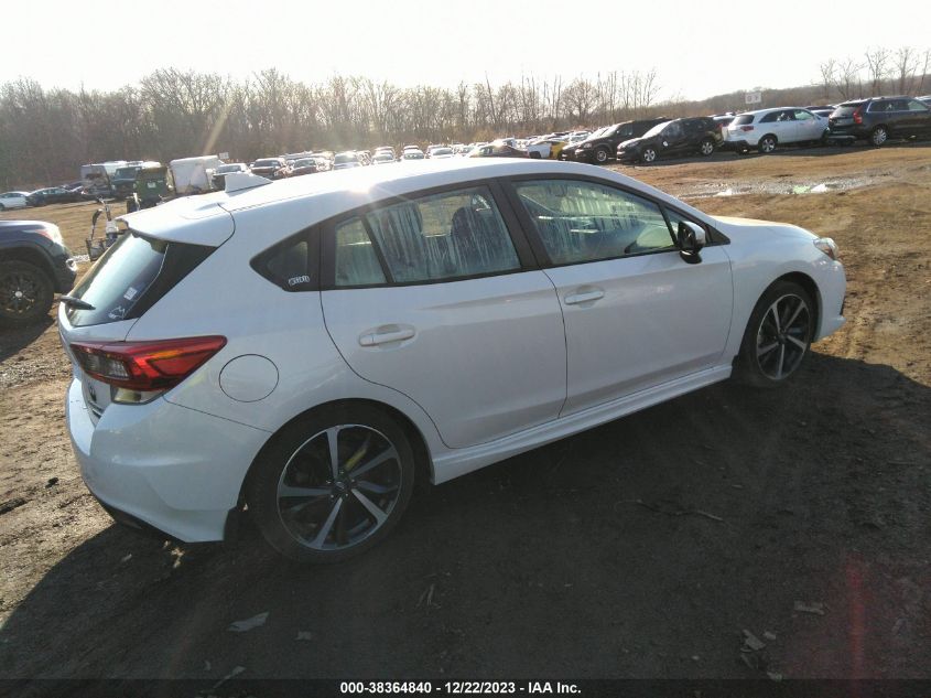 2020 SUBARU IMPREZA SPORT 5-DOOR - 4S3GTAM67L3725804