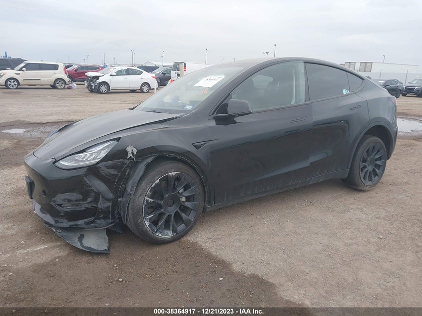 VIN 7SAYGDEEXPA076041 2023 TESLA MODEL Y