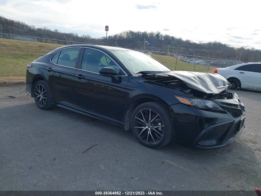 2021 TOYOTA CAMRY SE/SE NIGHT SHADE - 4T1G11AK6MU454197