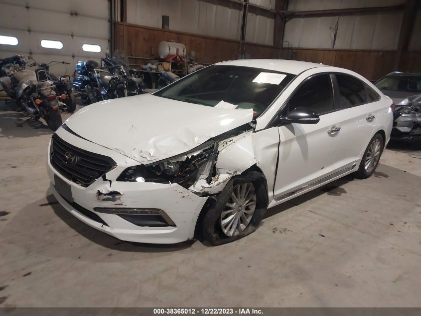 2015 HYUNDAI SONATA LIMITED - 5NPE34AF3FH031696