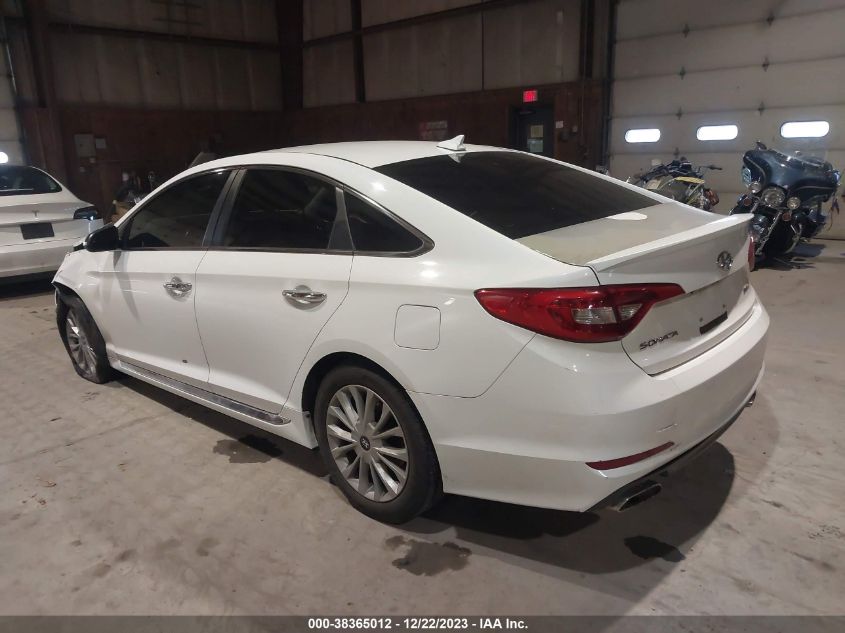 2015 HYUNDAI SONATA LIMITED - 5NPE34AF3FH031696