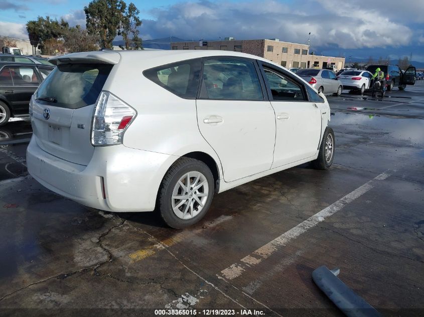 2013 TOYOTA PRIUS V THREE - JTDZN3EU3D3239021