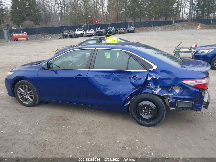 2015 TOYOTA CAMRY SE - 4T1BF1FK8FU900681