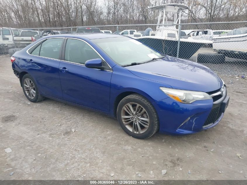 2015 TOYOTA CAMRY SE - 4T1BF1FK8FU900681