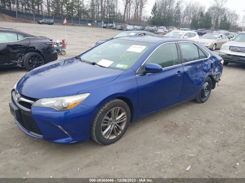 2015 TOYOTA CAMRY SE - 4T1BF1FK8FU900681