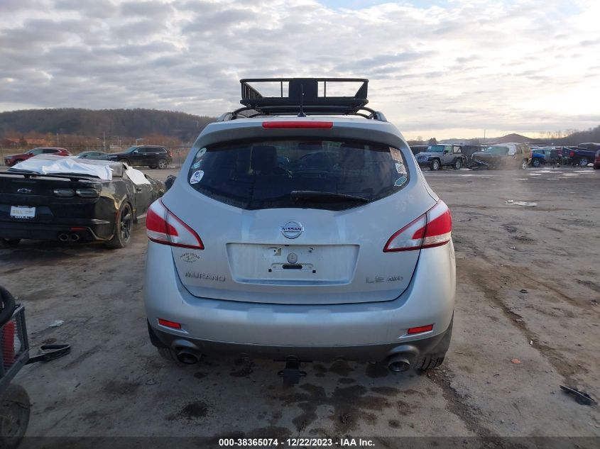2013 NISSAN MURANO S/SL/LE - JN8AZ1MW2DW313198
