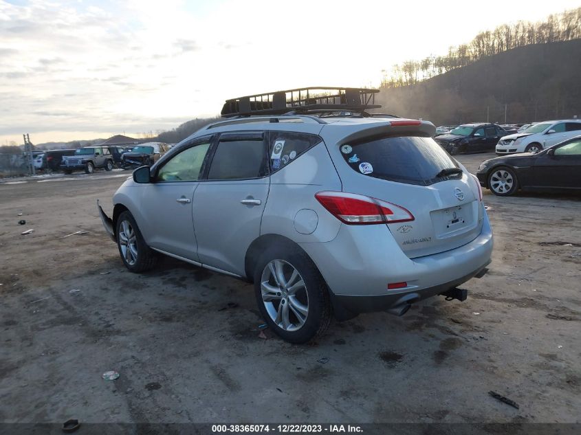 2013 NISSAN MURANO S/SL/LE - JN8AZ1MW2DW313198