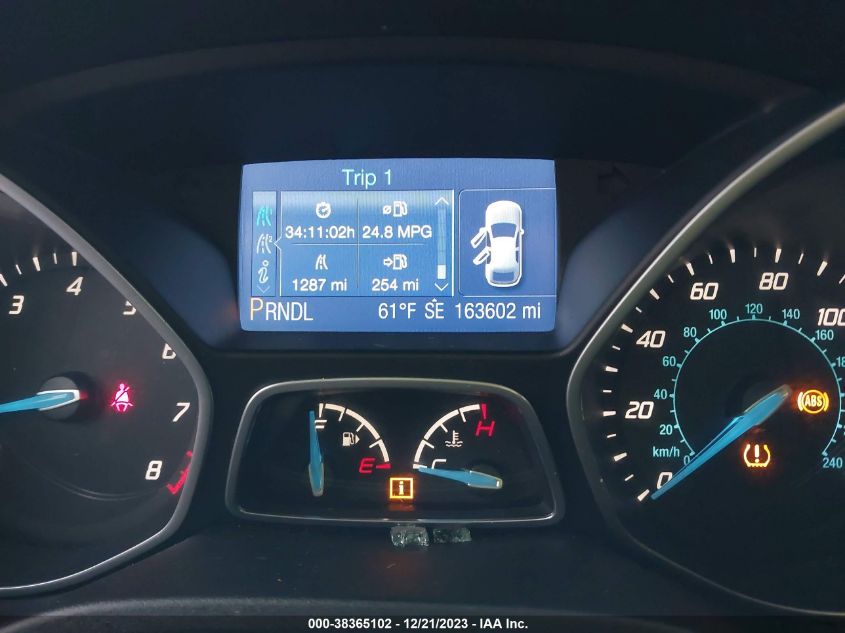 2013 FORD FOCUS SE - 1FADP3K22DL335204