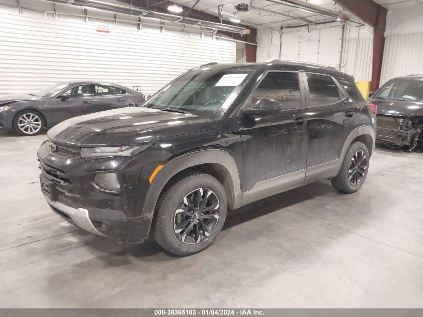2022 CHEVROLET TRAILBLAZER AWD LT - KL79MRSLXNB115740