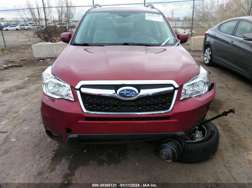 2016 SUBARU FORESTER 2.5I PREMIUM - JF2SJAFC8GH482159