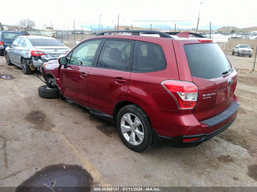 2016 SUBARU FORESTER 2.5I PREMIUM - JF2SJAFC8GH482159