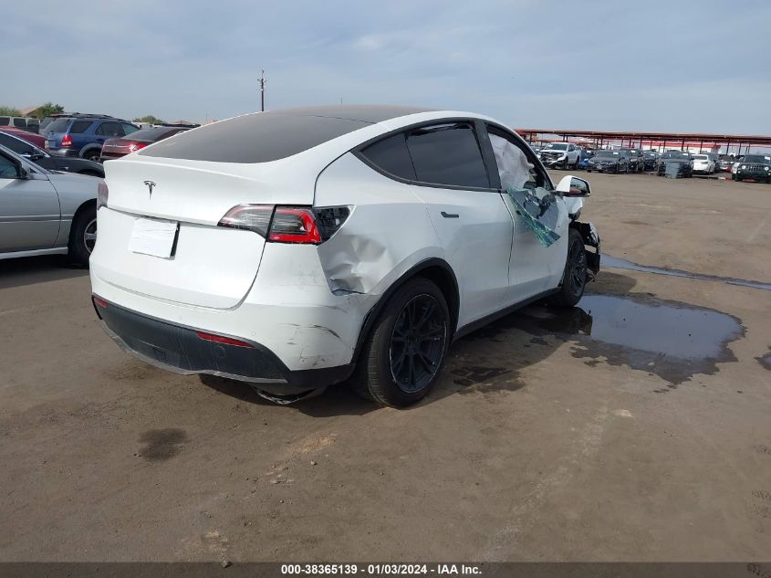 2021 TESLA MODEL Y STANDARD RANGE REAR-WHEEL DRIVE - 5YJYGDED5MF132891