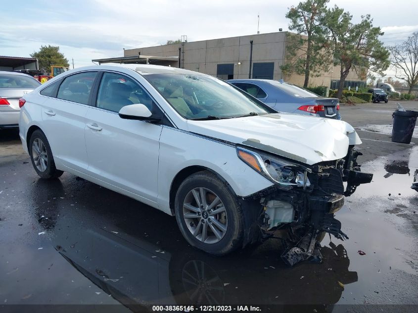 2017 HYUNDAI SONATA SE - 5NPE24AF3HH485615