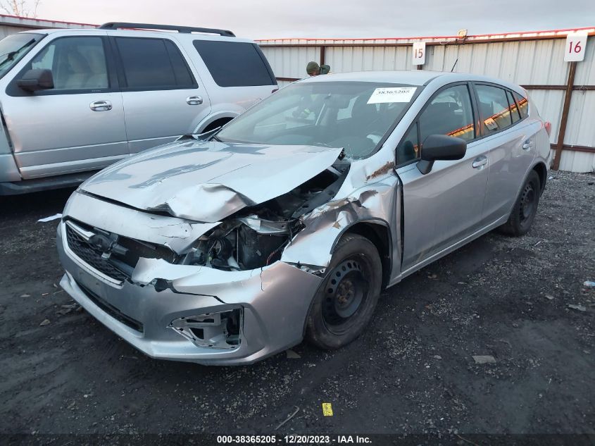 2017 SUBARU IMPREZA 2.0I - 4S3GTAA62H3719176