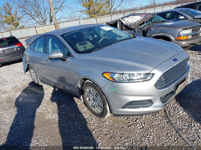 2013 FORD FUSION S - 3FA6P0G77DR358944