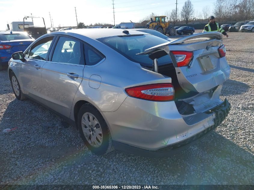 2013 FORD FUSION S - 3FA6P0G77DR358944