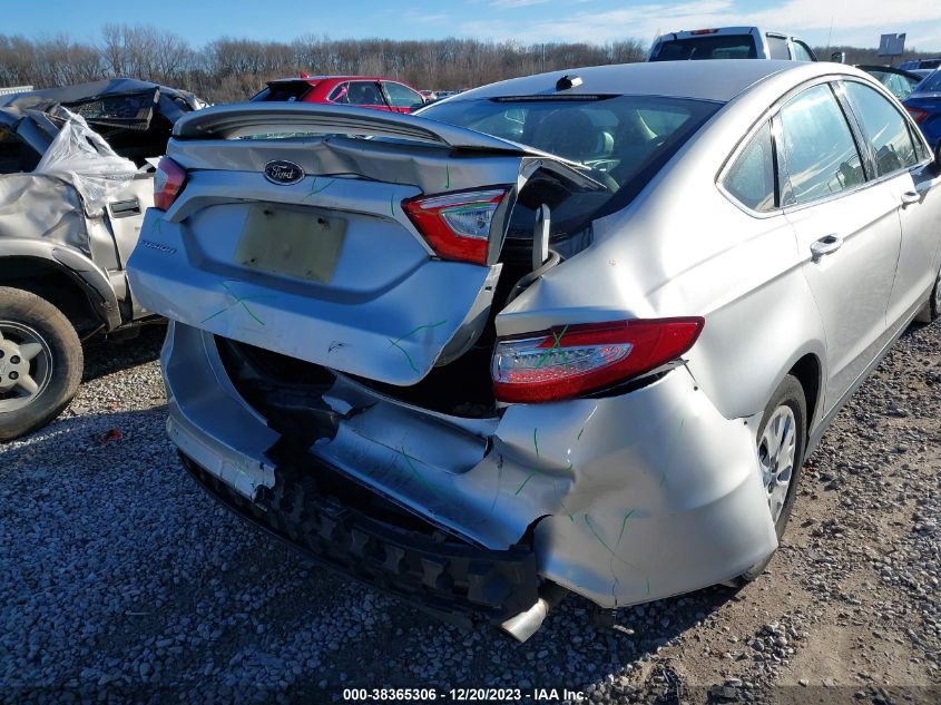 2013 FORD FUSION S - 3FA6P0G77DR358944