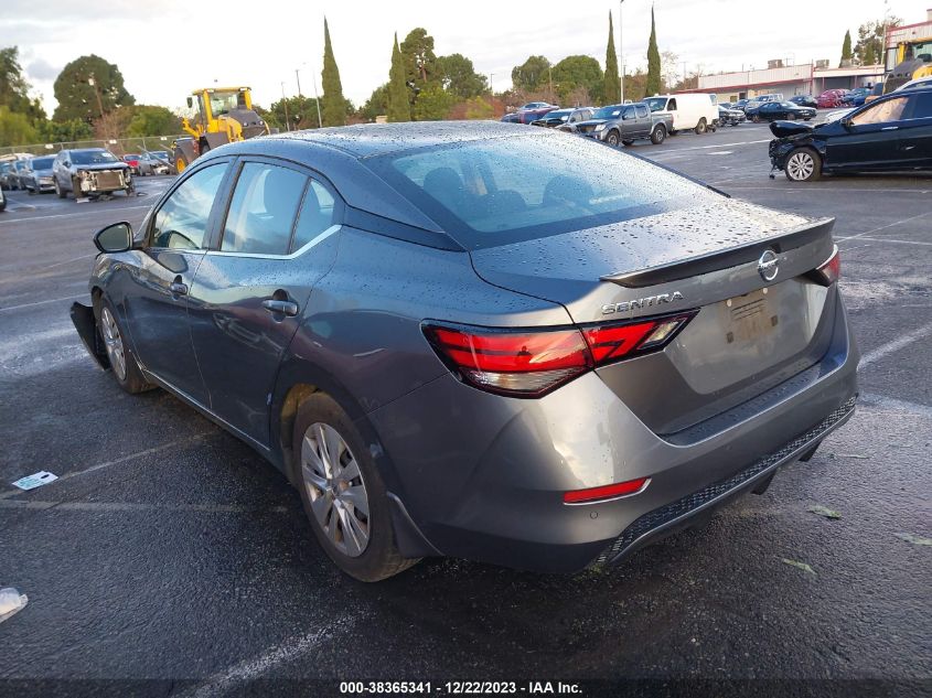 2022 NISSAN SENTRA S XTRONIC CVT - 3N1AB8BV8NY239625