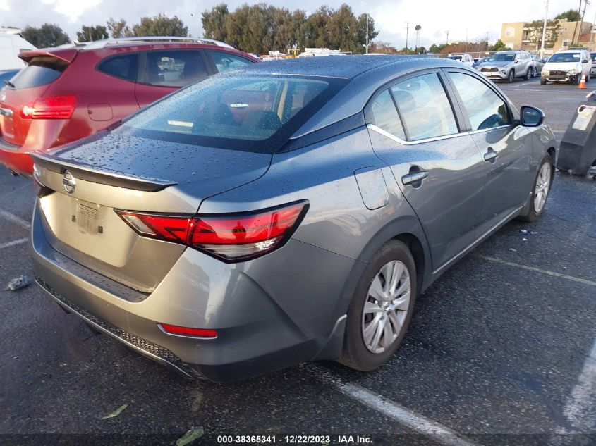 2022 NISSAN SENTRA S XTRONIC CVT - 3N1AB8BV8NY239625