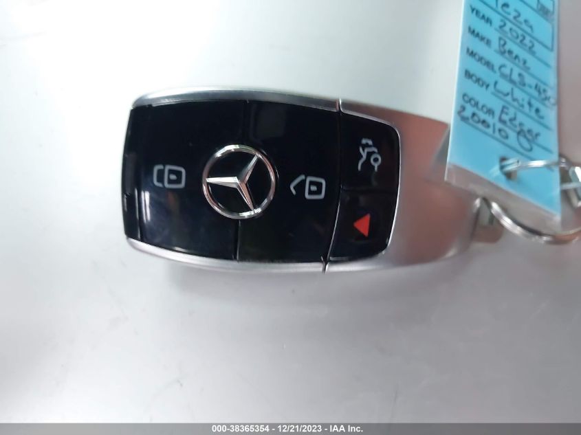 2022 MERCEDES-BENZ CLS 450 COUPE 4MATIC W1K2J5KB3NA106399