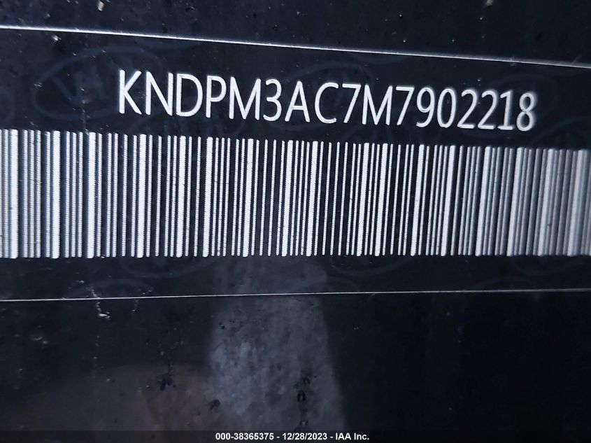 2021 KIA SPORTAGE LX - KNDPM3AC7M7902218