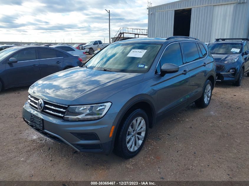 2019 VOLKSWAGEN TIGUAN 2.0T SE/2.0T SEL/2.0T SEL R-LINE/2.0T SEL R-LINE BLACK - 3VV2B7AX9KM042210