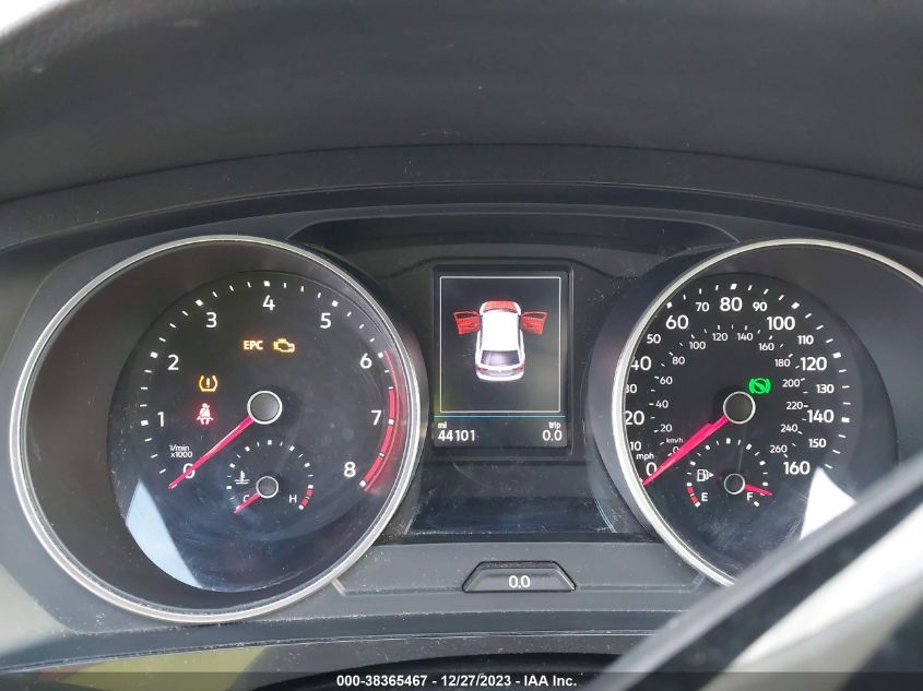 2019 VOLKSWAGEN TIGUAN 2.0T SE/2.0T SEL/2.0T SEL R-LINE/2.0T SEL R-LINE BLACK - 3VV2B7AX9KM042210