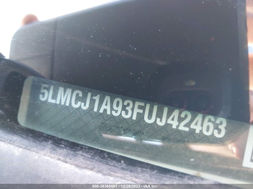 2015 LINCOLN MKC - 5LMCJ1A93FUJ42463