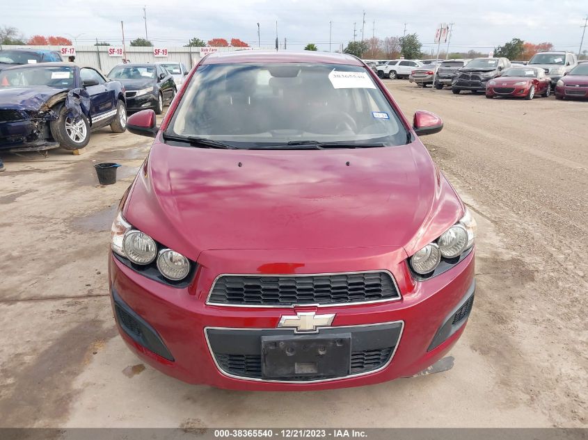 2013 CHEVROLET SONIC LT AUTO - 1G1JC5SH6D4179535