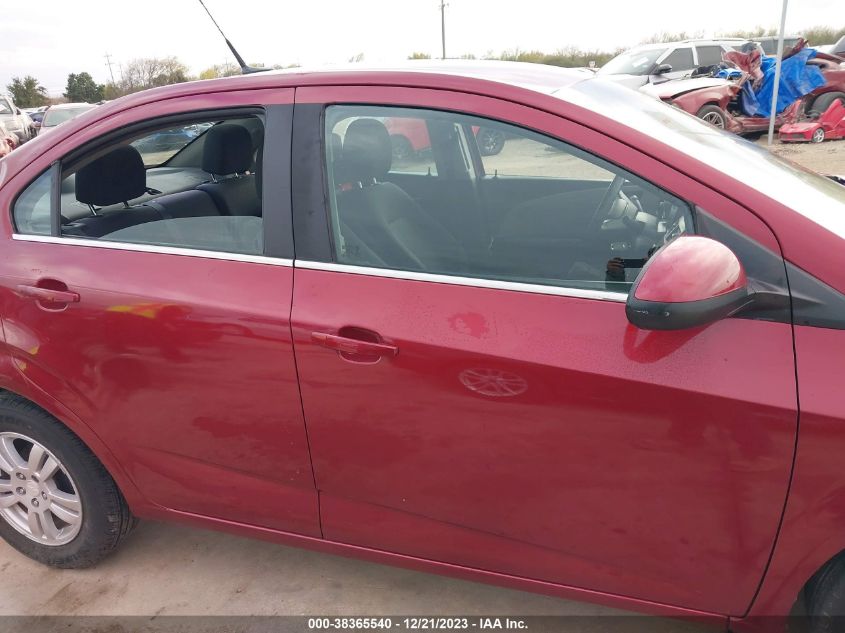 2013 CHEVROLET SONIC LT AUTO - 1G1JC5SH6D4179535