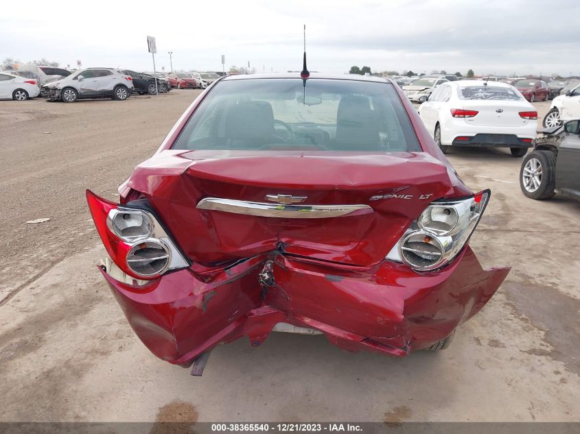 2013 CHEVROLET SONIC LT AUTO - 1G1JC5SH6D4179535