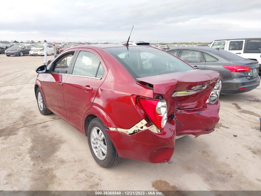 2013 CHEVROLET SONIC LT AUTO - 1G1JC5SH6D4179535