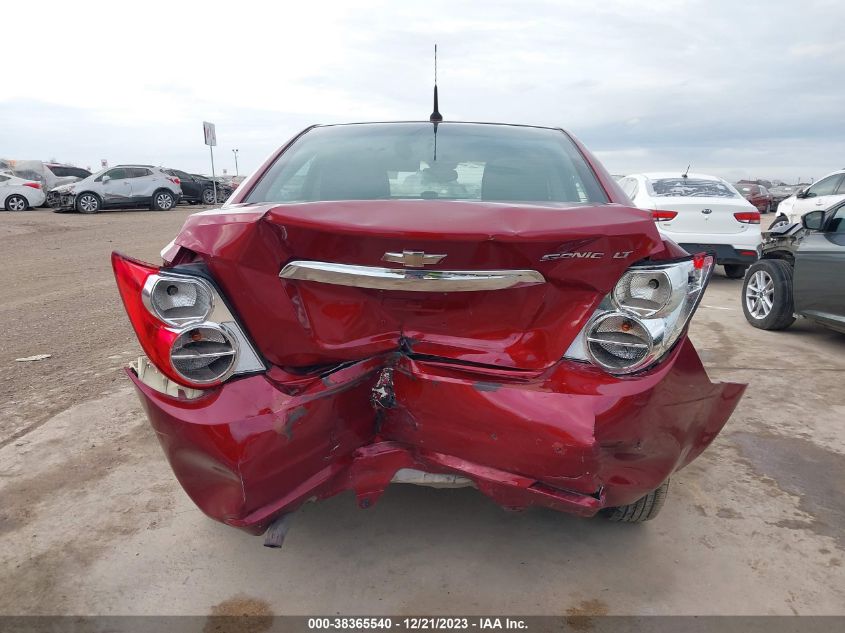 2013 CHEVROLET SONIC LT AUTO - 1G1JC5SH6D4179535