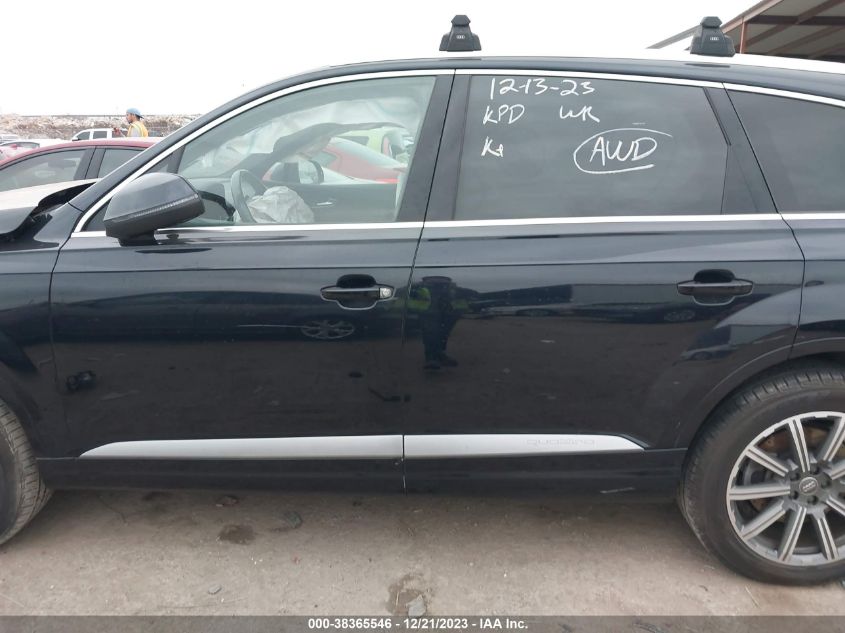 2017 AUDI Q7 PREMIUM PLUS - WA1LAAF75HD035586