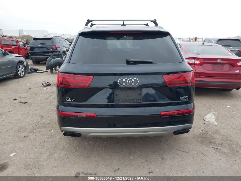 2017 AUDI Q7 PREMIUM PLUS - WA1LAAF75HD035586