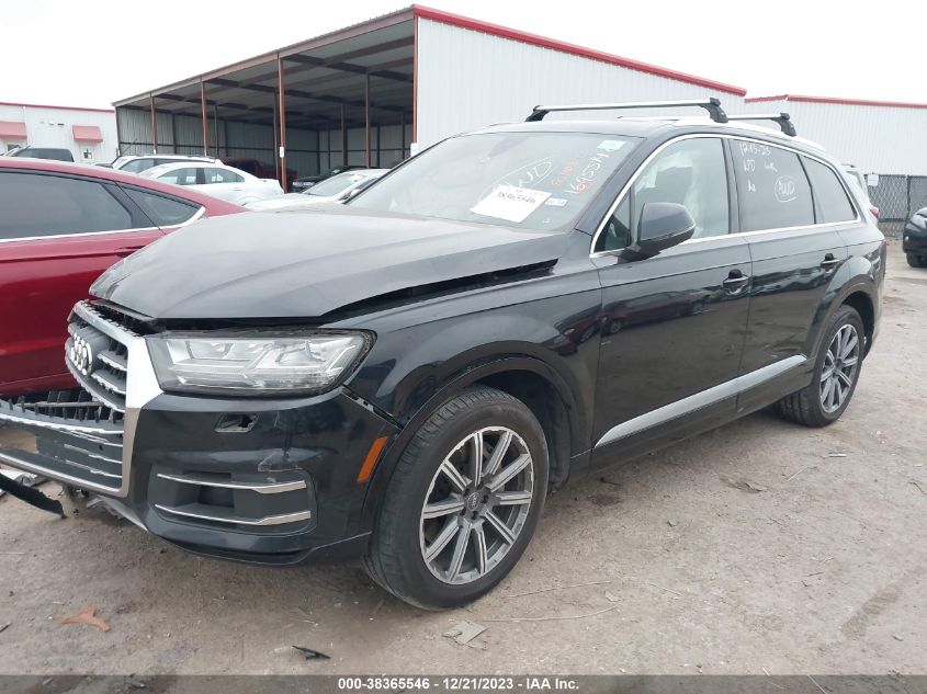2017 AUDI Q7 PREMIUM PLUS - WA1LAAF75HD035586
