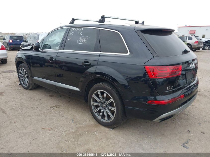 2017 AUDI Q7 PREMIUM PLUS - WA1LAAF75HD035586