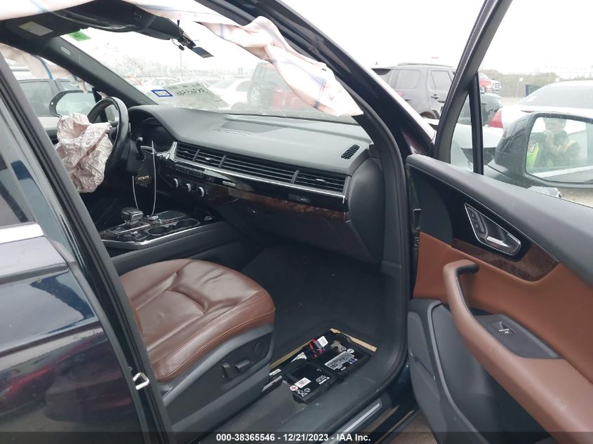 2017 AUDI Q7 PREMIUM PLUS - WA1LAAF75HD035586