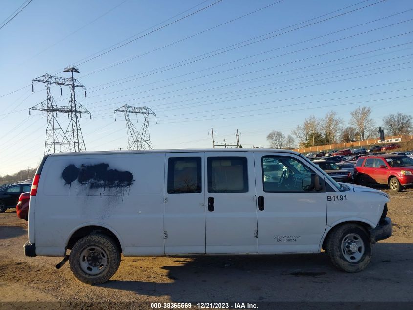 2014 CHEVROLET EXPRESS 2500 WORK VAN - 1GCWGGCG1E1150546