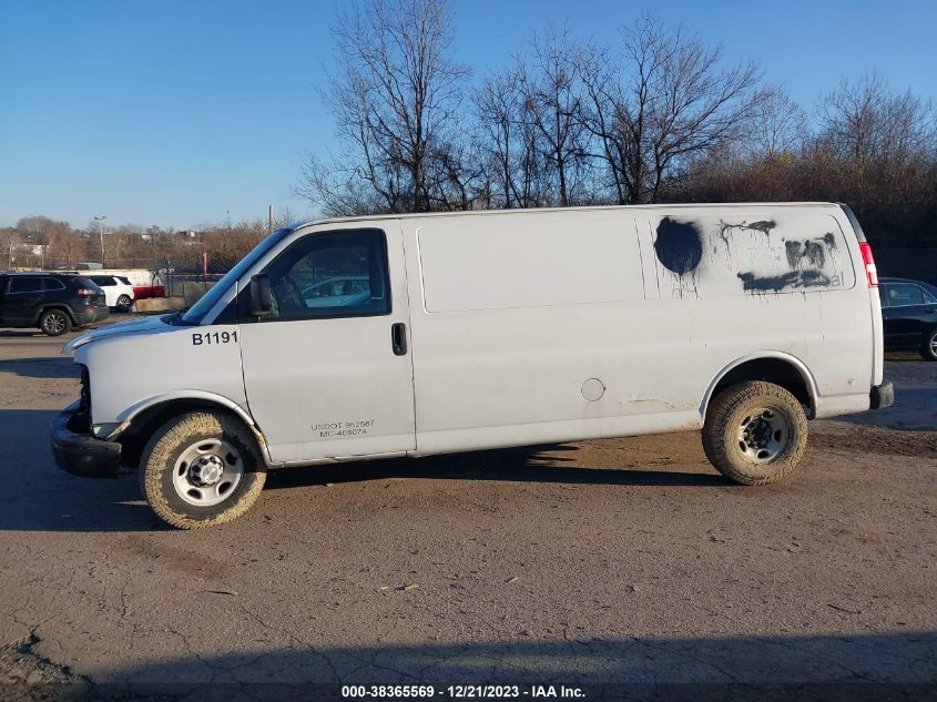 2014 CHEVROLET EXPRESS 2500 WORK VAN - 1GCWGGCG1E1150546