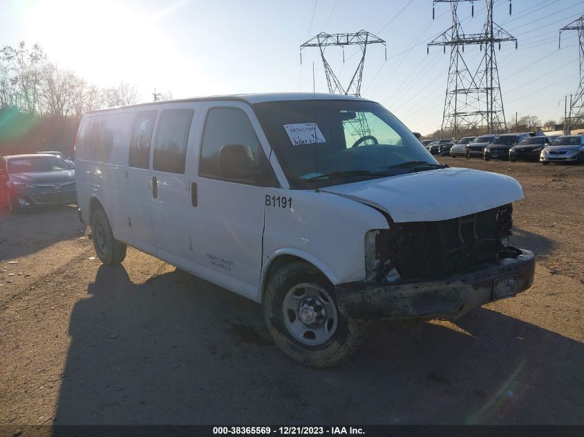 2014 CHEVROLET EXPRESS 2500 WORK VAN - 1GCWGGCG1E1150546