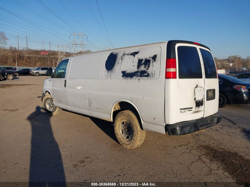 2014 CHEVROLET EXPRESS 2500 WORK VAN - 1GCWGGCG1E1150546