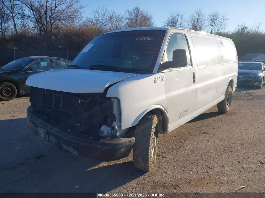 2014 CHEVROLET EXPRESS 2500 WORK VAN - 1GCWGGCG1E1150546