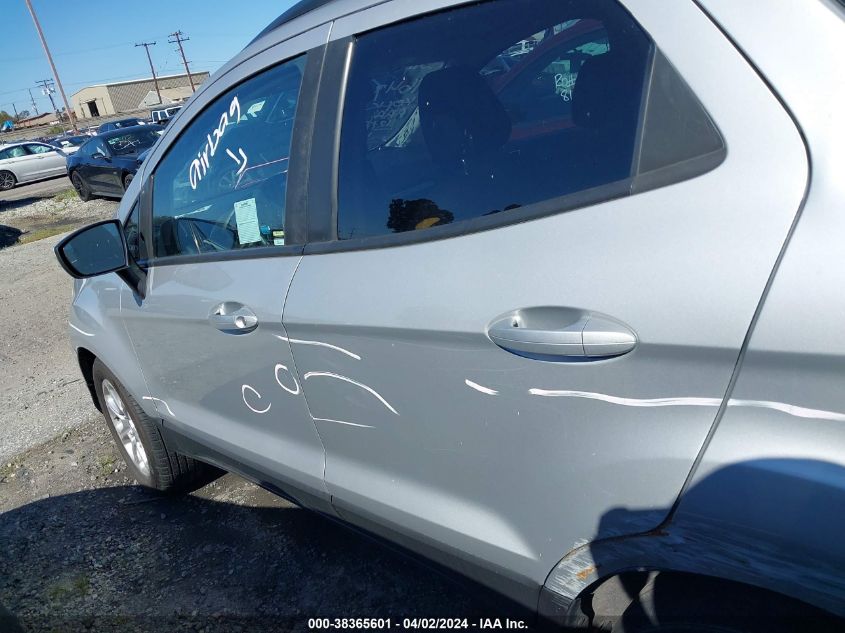 2018 FORD ECOSPORT SE - MAJ3P1TE9JC226436