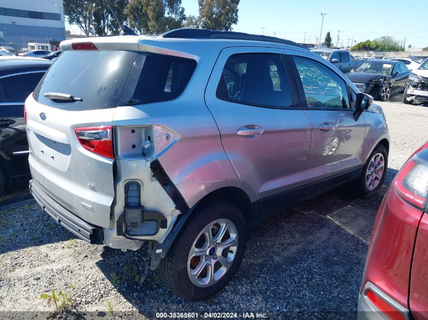 2018 FORD ECOSPORT SE - MAJ3P1TE9JC226436