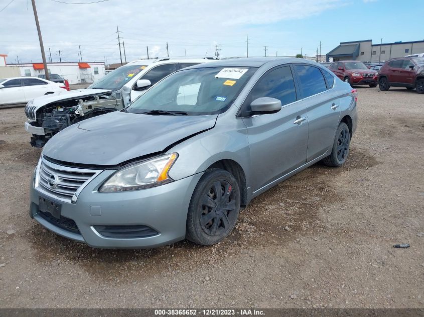 2014 NISSAN SENTRA S - 3N1AB7AP5EY267816